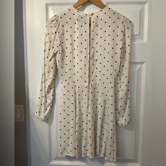 BNWT Reformation Polkadot Mini Dress - Picture 4 of 9
